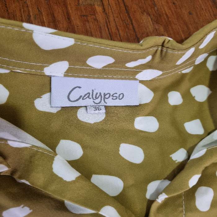 Long Sleeved Shirt by Calypso - Size 36 - Great Quality