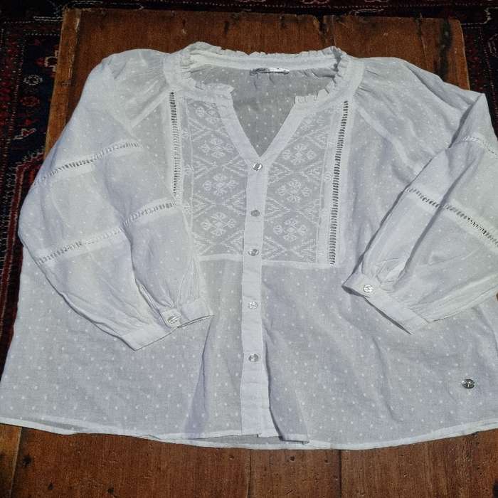 Truworths White shirt - Size 38 - 100% Cotton