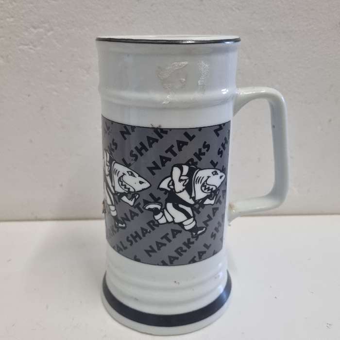 Large Sharks Beer Mug - Sharks Natal Rugby - Official Licensed Product