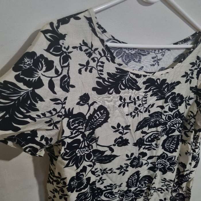 Black and White Shein Dress - Size XL