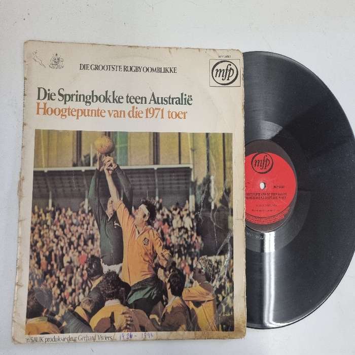 Die Grootste Rugby Oomblikke - LP - Die Springbokke teen Australie - Hoogtepunte van die 1971 toer