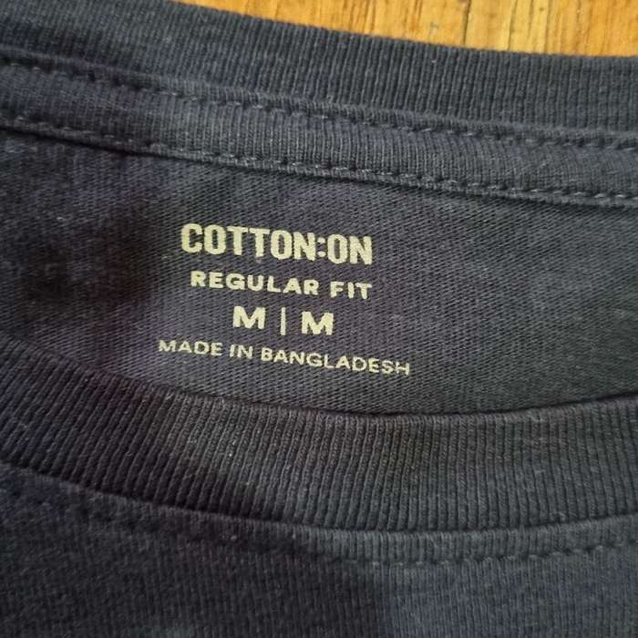 Navy Cotton On T-Shirt- Size M