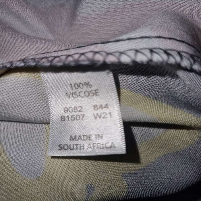 Beautiful Grey Earthaddict Dress with floral detail - Size 36 - Worn Once