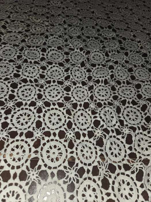 Large Round Handcrafted tablecloth - Diameter 1.95m - Just Beautiful!!!