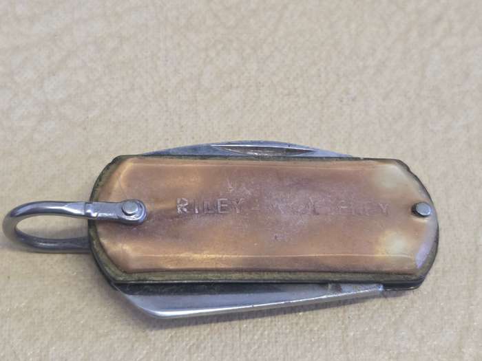 Small Knife and Bottle Opener - Sheffield England - Morris MG