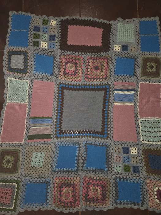 Beautiful Crochet Blanket - 1.9m x 1.45m