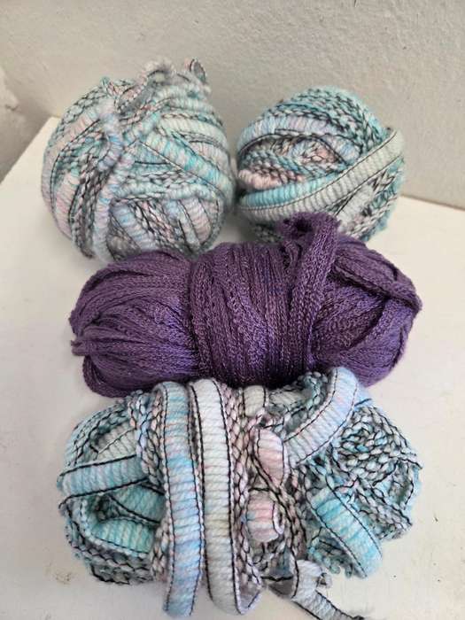 Some interesting textured wool for your next knitting project