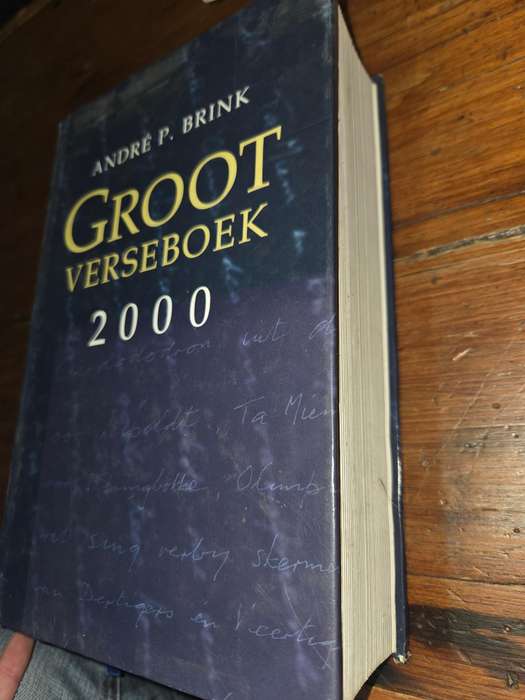 Andre P Brink - Groot Verseboek 2000 - Groot 934 bladsy boek vol gedigte
