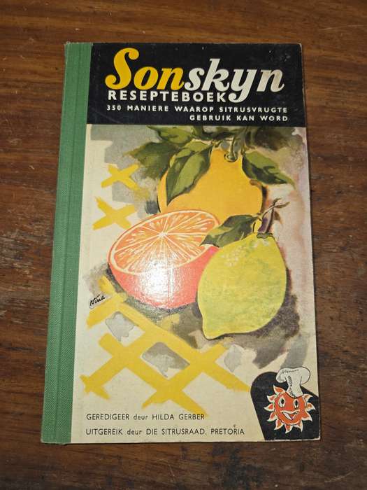 Sonskyn Resepteboek - Vintage resepteboek - Sitrusraad, Pretoria