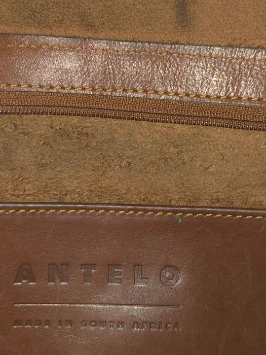 Antelo Leather Handbag with beautiful colourful strap