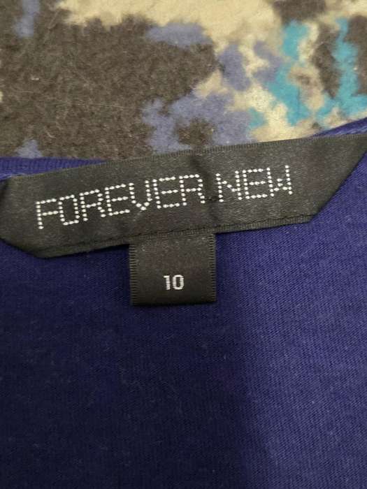 Forever New Top - Navy - Size 10