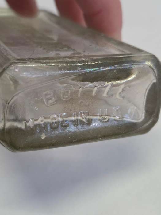 Vintage Glass Bottle - Chamberlain's - Height - 14.5cm