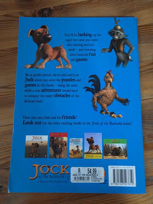 Jock of the Bushveld Activity Book - New