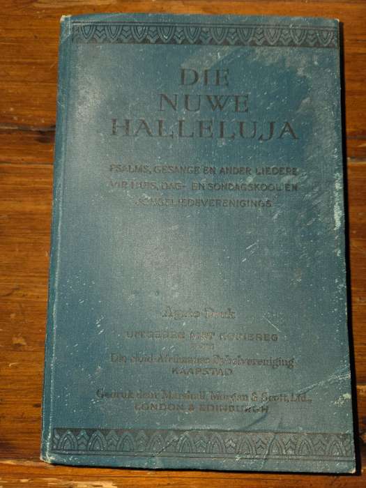 Die Nuwe Halleluja - 1938