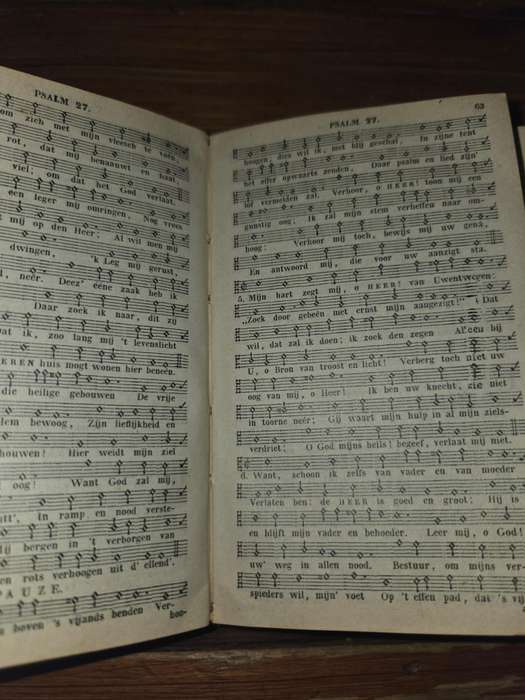 Staten Generaal Psalmen en Gezangen book set - 1909