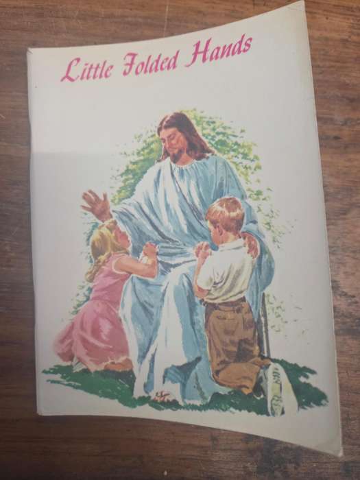 Little Folded Hands - Small vintage book - 1959