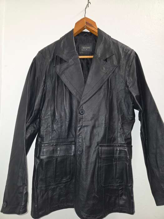 Woolworths Genuine Leather Jacket - Size 16