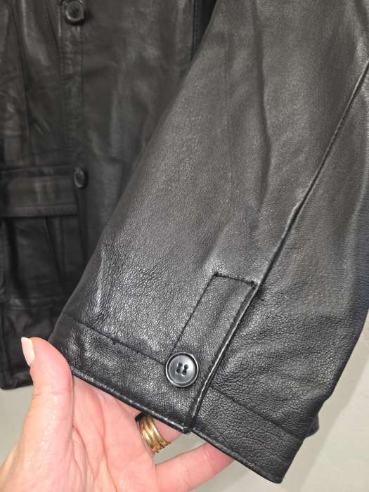 Woolworths Genuine Leather Jacket - Size 16
