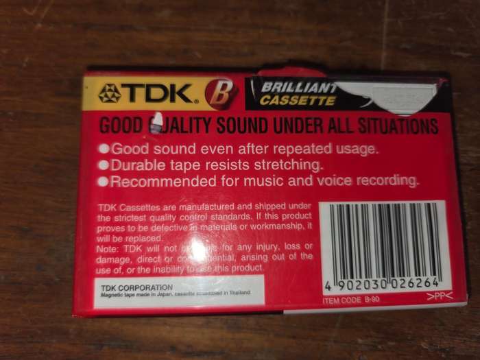 TDK Cassette - Sealed