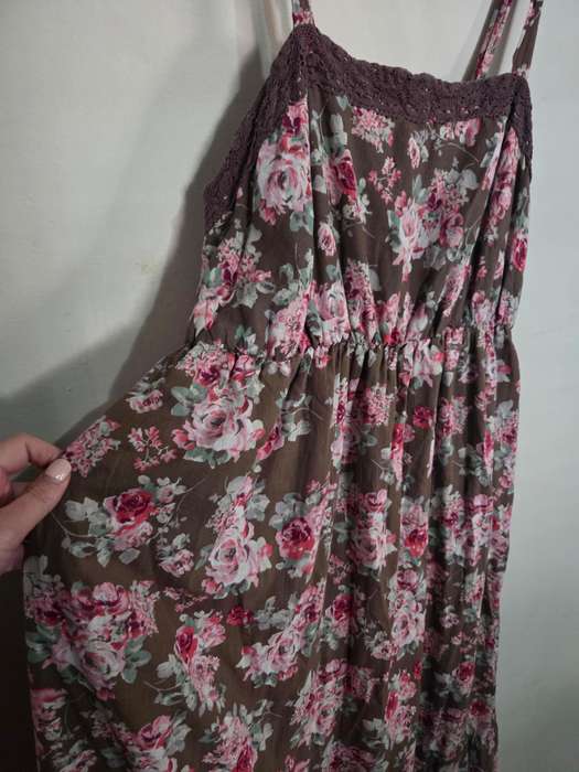 Beautiful Long Dress - 100% Cotton Size XL