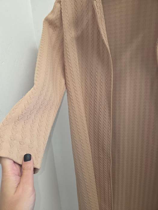 Vintage hand crafted textured coat - Size M