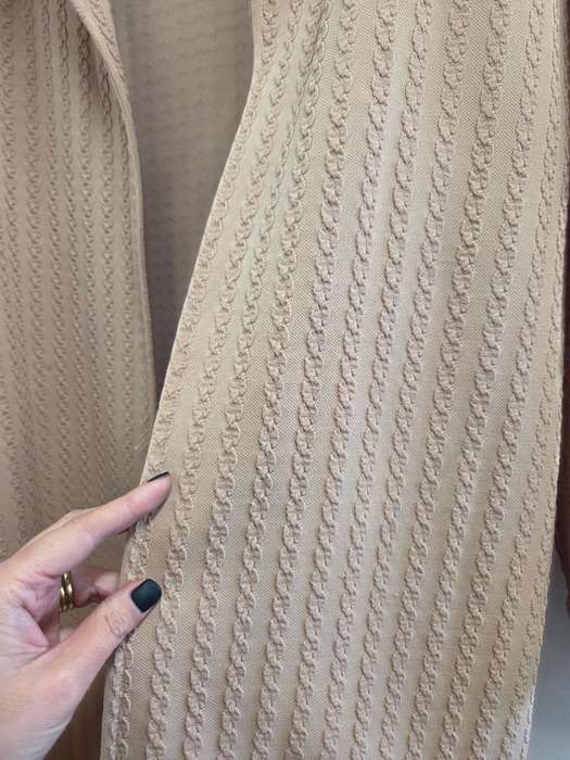 Vintage hand crafted textured coat - Size M