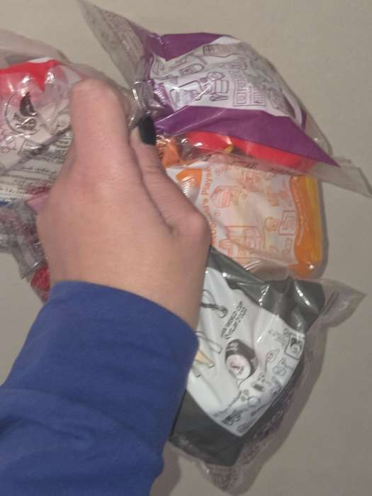 6 x MacDonald's Toys - Unopened -  incl. Hello Kitty, Transformers, Fifa World Cup 2022 etc.