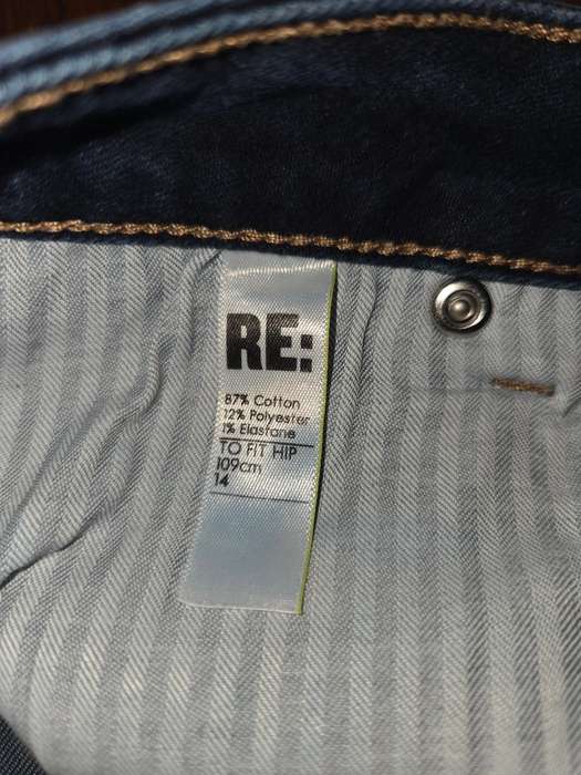Woolworths denim shorts - Size 14 Bermuda Mid Rise