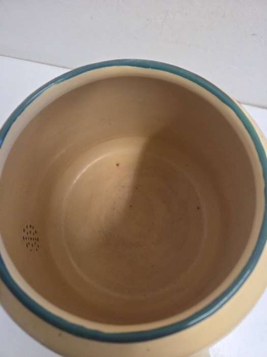 Large Vintage Enamel Kettle in very good condition