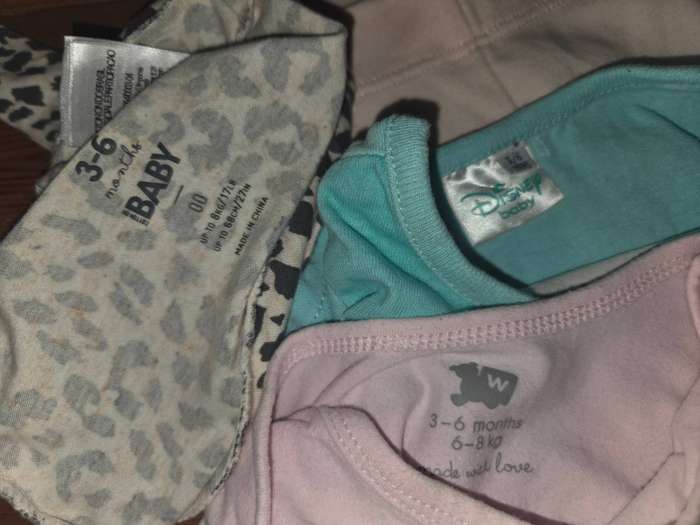 12 Piece baby clothes - 3-6 months - Includes Woolworths, Keedo, Cotton on, etc.