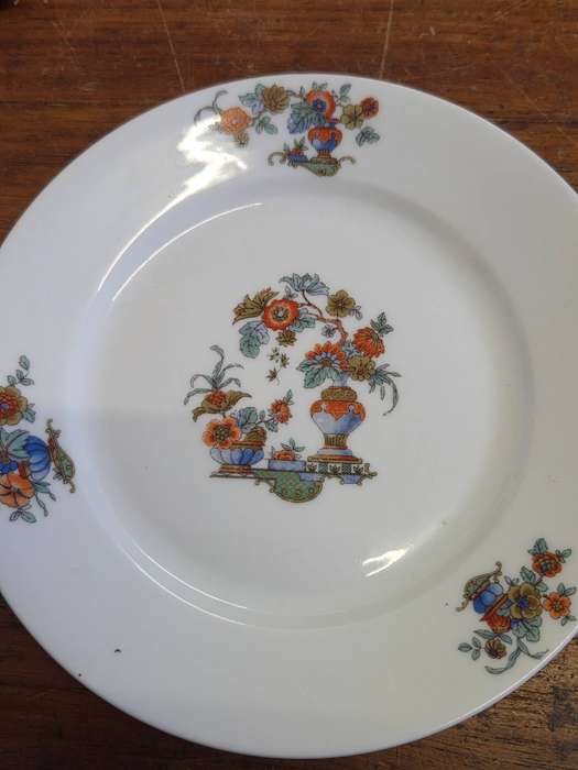 Vintage Czechoslovakia Porcelain Cake plate - Diameter 15.5cm