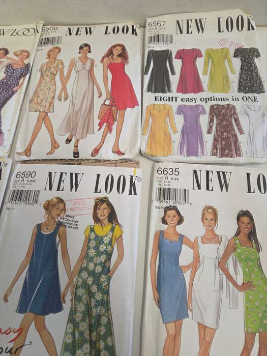 10 x New Look Dress Patterns - Clothing Patterns - Unchecked