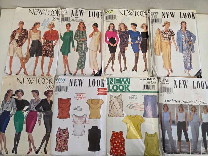 8 x New Look Ladies Clothing Patterns - Clothing Patterns - Unchecked