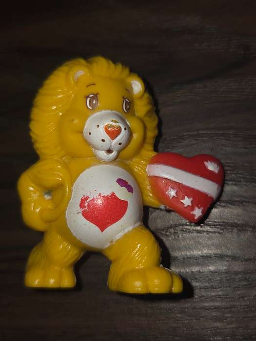 Vintage Miniature Care Bear Toy figurine - 1984