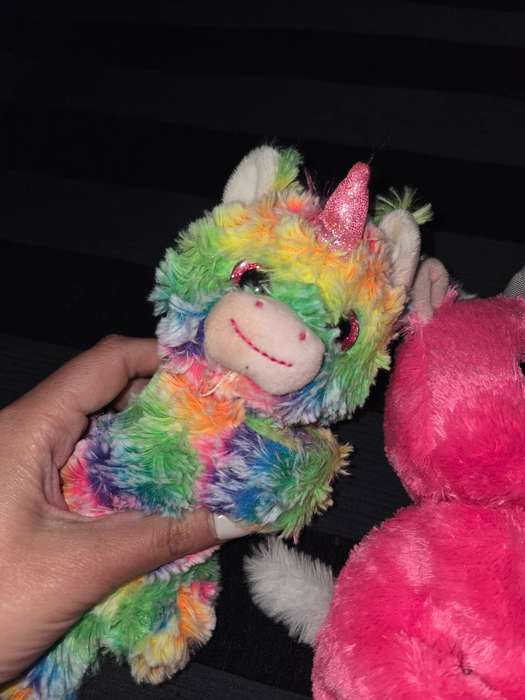 Beanie boo Unicorn and Snappetz unicorn Plush toys