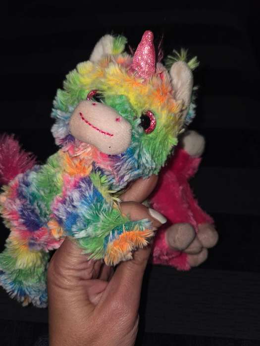 Beanie boo Unicorn and Snappetz unicorn Plush toys