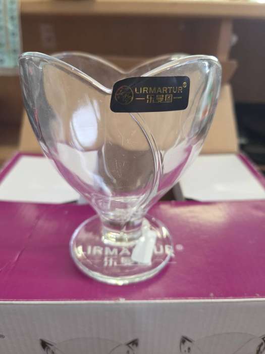Set of 6 beautiful Ice Cream Cups - new