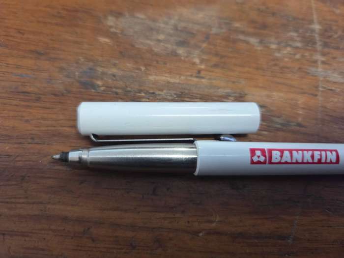 Bankfin Pen - Needs a refill