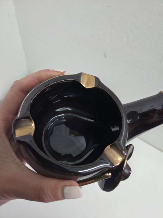 Vintage Pipe Shaped - Cowboy themed ashtray