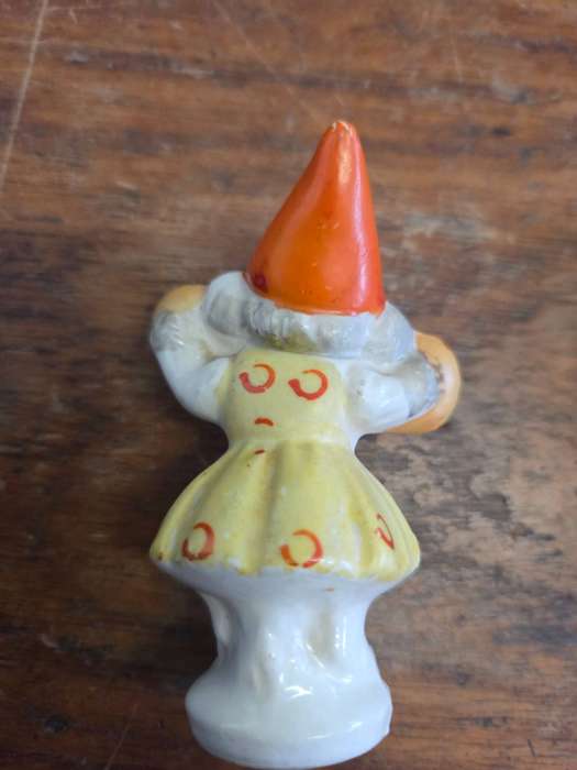 Vintage Porcelain Salt pot - Doggy shaped