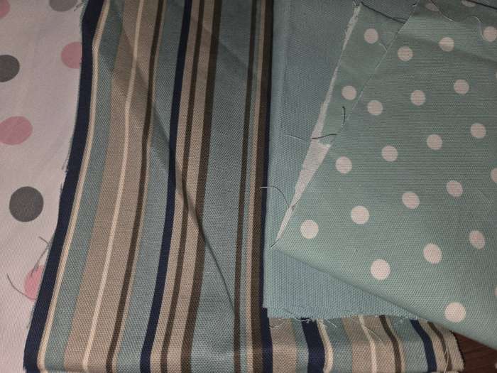 8 Pieces of fabric for your next project - Different sizes - Perfect for patchwork
