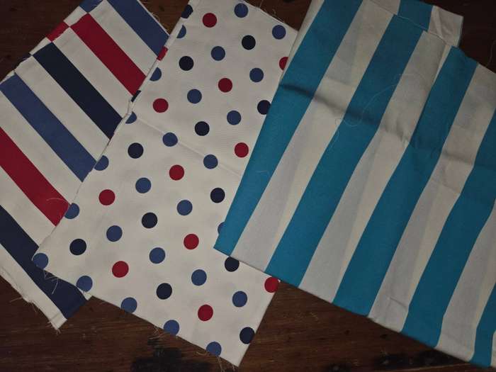 3 Pieces of fabric for your next project