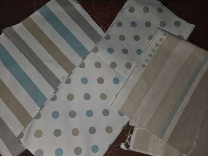 3 Pieces of fabric for your next project - Different sizes - Perfect for patchwork