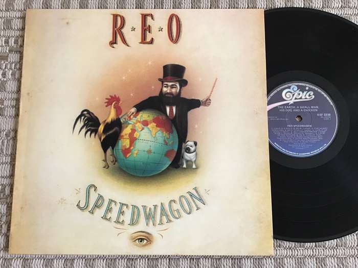 REO Speedwagon The Earth A Small Man His Dog And A Chicken Lp