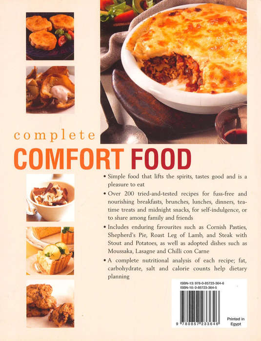 Books: COMPLETE COMFORT FOOD