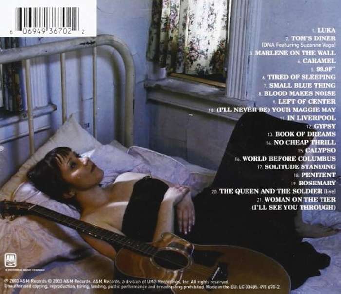 CD: Suzanne Vega - Retrospective Best of Suzanne Vega (2003)