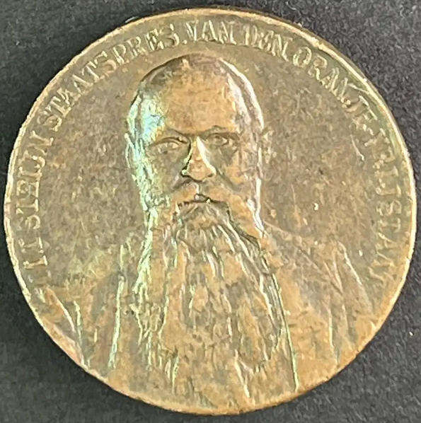1902 Bronze Medallion in Honour of President Steijn