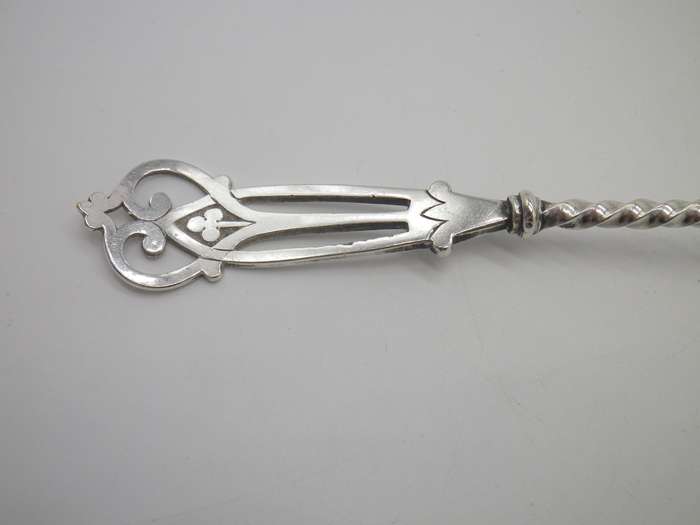 Norwegian 830 Silver Sugar Sifter O I Hovland 21.5 cm 37g