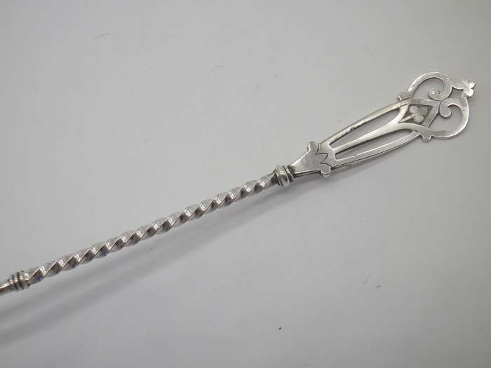 Norwegian 830 Silver Sugar Sifter O I Hovland 21.5 cm 37g