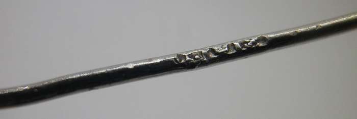 OSIRIS Egyptian Hallmarked Silver Vintage brooch.  4cm 13.9g Stunning